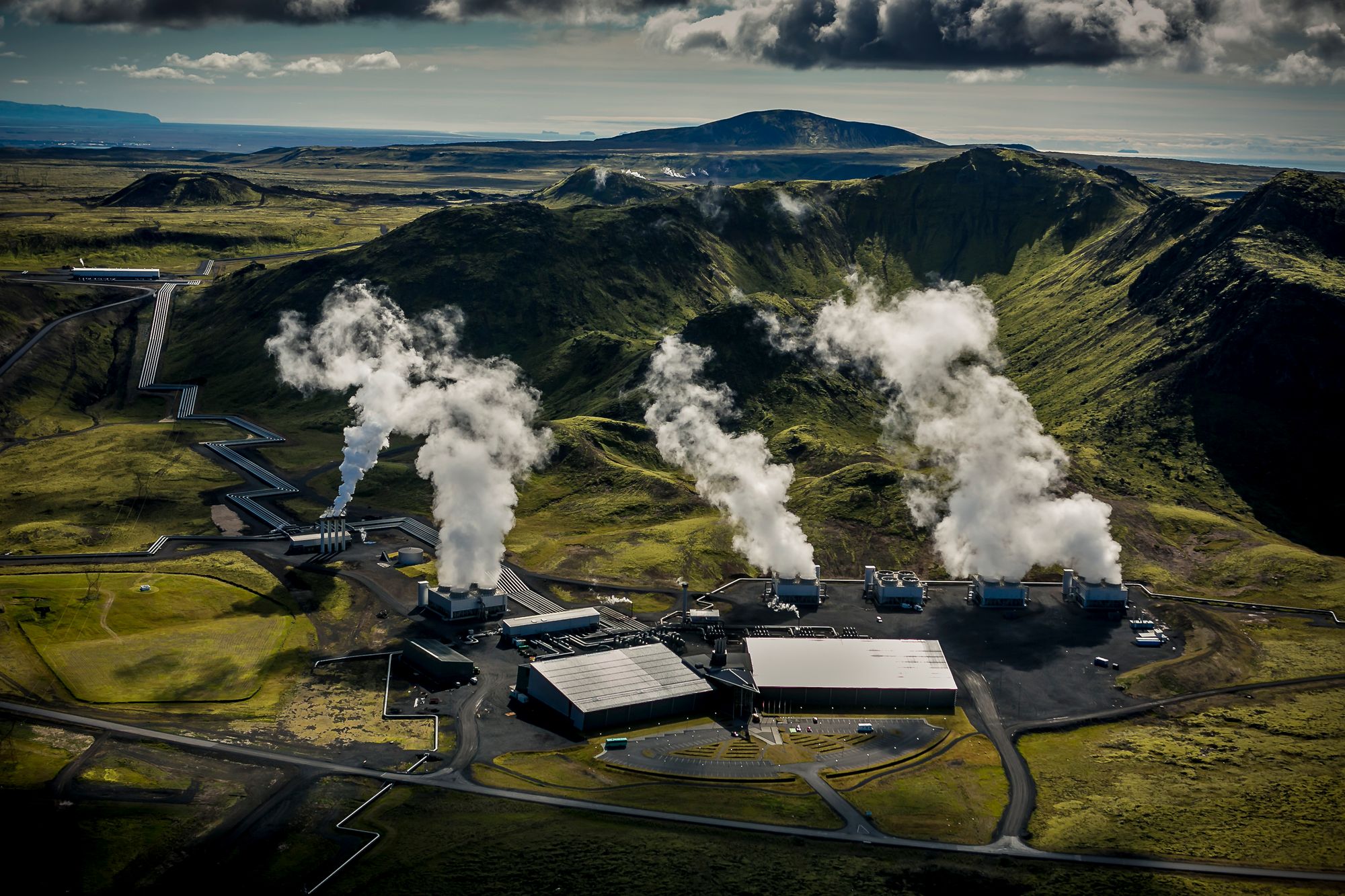 ON Hellisheiði geothermal power plant